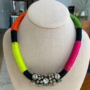 Multicolored Rounded Neckpiece